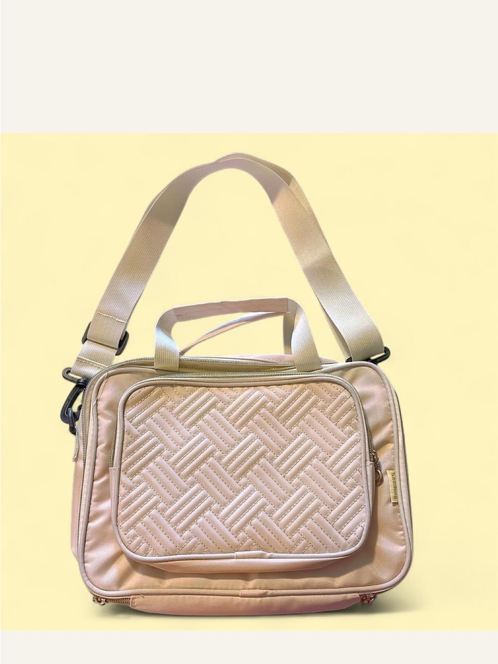 Large Women’s Quilted Style Bible Bag
